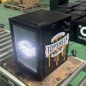 Mini Refrigerador Comercial MonsterEnergy 2026, el Más Vendido, para Bebidas Energéticas, Puerta de Vidrio con Logotipo LED, Enfriamiento Profesional - Product Image 5