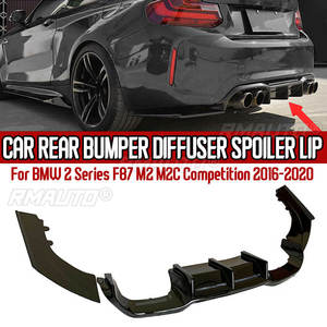 3x Diffuseur de pare-chocs arrière, spoiler et extensions latérales pour BMW M2 F87 M2C Competition 2016-2020 - Product Image 1