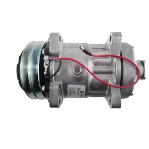 RGFROST SD8096 7H15 132A2 12V Universal Auto AC Compressor For VW Cars For Refrigeration And Car Air Conditioning