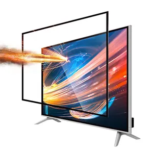 China Made A+ Grade Gaming Monitor Voice Wifi Commercial Tv Frameless Lcd Television 85 Inch 8k Smart Led Panel Tv