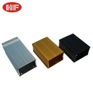 HongFa HF-A-9 Factory IP54 Sandblasted Aluminum Alloy Junction Box for LED Driver Controller with Heat Sink Split Body Design - Product Image 6