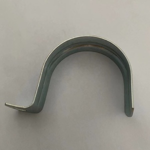 China Supplier Metal Stainless Steel Pvc Half Pipe <strong>Saddle</strong> Clamp Pipe <strong>Clips</strong> - Product Image 3
