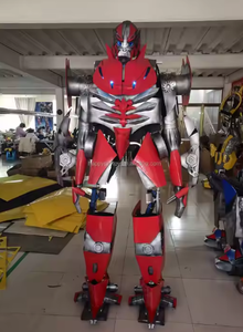 <span class=keywords><strong>Robot</strong></span> adulto trasformatori Cosplay personalizzati realistici <span class=keywords><strong>Robot</strong></span> in movimento mascotte trasformatori con effetto LED - Product Image 5