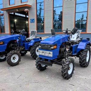 รถแทรกเตอร์ดีเซลขนาดเล็ก 4WD พร้อมอุปกรณ์เสริมสำหรับใช้ในบ้าน ฟาร์ม และการเกษตรขนาดเล็ก - Product Image 2