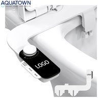 Accessoire de bidet manuel pour toilettes, personnalisé, facile à installer, bidet mural pour lavage arrière, kit WC avec bidet, prix