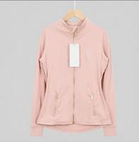    Veste courte à col montant pour femme, coupe ajustée, séchage rapide, pour le fitness, la course à pied, le yoga, vêtements d'extérieur