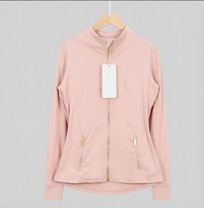 Veste <span class=keywords><strong>Lulu</strong></span> pour femme, coupe ajustée, séchage rapide, col court, pour le fitness, la course à pied, le yoga, vêtements d'extérieur - Product Image 2