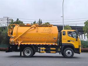 รถดูดสิ่งปฏิกูล FOTON แบบ 2 เพลา ขนาด 13000 ลิตร ถังน้ำสะอาด 4 คิวบิกเมตร + ถังน้ำเสีย 9 คิวบิกเมตร หัวฉีดคู่และระบบดูดสุญญากาศ ผลิตตามสั่งจากโรงงานเพื่อการส่งออก - Product Image 5