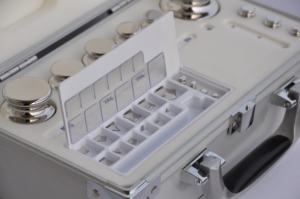 OIML E1 E2 F1 F2 M1 1mg-1kg Le jeu de poids d'étalonnage intelligent comprend différentes tailles Milligramme Poids d'étalonnage - Product Image 3