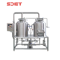120 litres petit Mini Micro maison brasserie ensemble équipement de bière Machine Brew House Kit