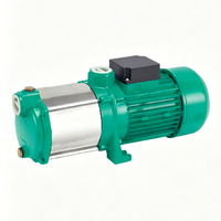 Pompe centrifuge à turbine en cuivre 0,75 CV/1 CV/1,5 CV/2 CV 50 Hz, débit 2-4 m³/h, hauteur de refoulement 18-45 m, en acier inoxydable, personnalisable pour transfert d'eau
