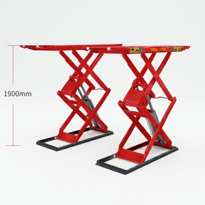 <span class=keywords><strong>Pont</strong></span> élévateur à <span class=keywords><strong>ciseaux</strong></span> <span class=keywords><strong>double</strong></span> 3,5t encastré ultra-plat hydraulique pour voitures 3,0kW 380V/220V-GE3519 - Product Image 3