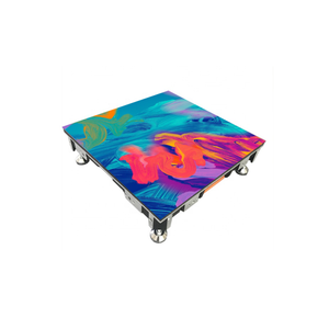 Pantalla <span class=keywords><strong>de</strong></span> azulejo <span class=keywords><strong>de</strong></span> pista <span class=keywords><strong>de</strong></span> baile LED interactiva P3.9 Panel <span class=keywords><strong>de</strong></span> 500x500mm para clubes <span class=keywords><strong>de</strong></span> juegos Diseño <span class=keywords><strong>de</strong></span> escenario dinámico - Product Image 2