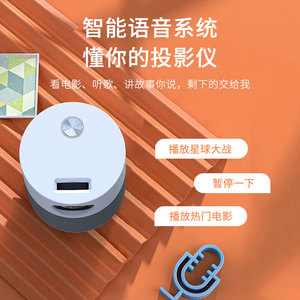 โปรเจคเตอร์อัจฉริยะ E-Home M1 4K สำหรับใช้ในบ้าน สำนักงานขนาดเล็ก รองรับ 1080p WiFi โฮมเธียเตอร์ - Product Image 5