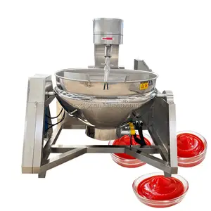 Planetary stirring wok chili sauce wok peanut butter hot pot bottom material frying machine non-stick pan automatic sandwich pan