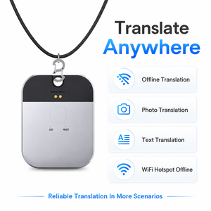 Stylo de Traduction Intelligent T3AI 144 Langues 5G <span class=keywords><strong>en</strong></span> Alliage d'Aluminium pour Appels Vocaux, Vidéo, Photos et <span class=keywords><strong>Texte</strong></span> entre Applications pour Voyages et Bureau - Product Image 1