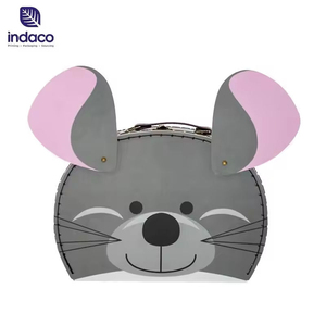 Caja de Regalo Personalizada con Diseño de Conejo para Niños, Embalaje de Papel Impreso, Maleta de Cartón para Niños, Novedad 2026 - Product Image 3
