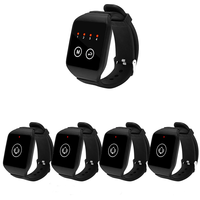 Fabricant étanche poignet serveur récepteur système d'appel sans fil téléavertisseurs pour restaurant café serveur appel