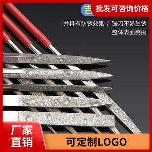 Needle File Set 10 Piece Diamond <b>Abrasive</b> Tapered Flat Rasp Cut For Woodworking Diy <b>Tools</b> - Product Image 5