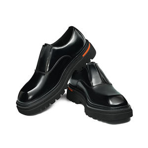 Nouvelles Bottes Classiques de Designer pour Hommes en Cuir Véritable Automne-Hiver 2025 – Confortables, Imperméables, Antidérapantes, à Enfiler, pour le Travail - Product Image 1