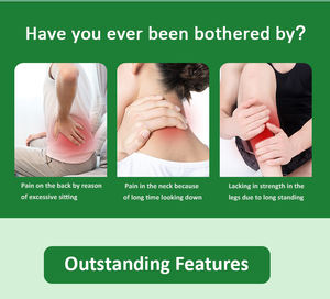 แผ่นแปะบรรเทาอาการปวดบรรเทาอาการปวดที่กระดูกเอวพลาสเตอร์สมุนไพรธรรมชาติ ODM ผลิตภัณฑ์ดูแลสุขภาพ - Product Image 5