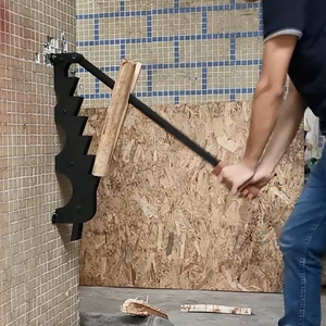 超级容易拆分手压机手动柴火处理器壁挂式木材点燃原木分离器 - Product Image 1