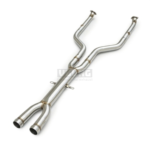 Tuyau d'échappement intermédiaire haute performance en acier inoxydable de 3,5 pouces pour BMW M3 E90 E92 E93 4.0L 2008-2013 - Product Image 1