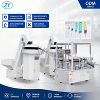 Máquina de Fabricación de Jeringas de Alta Velocidad, Línea de Producción de Jeringas Médicas Desechables de 1ml-50ml con Certificación CE e ISO