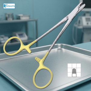 Pinza hemostática manual de acero inoxidable con portaagujas y torsionador de alambre Rubio TC, certificada CE Clase I - Product Image 6