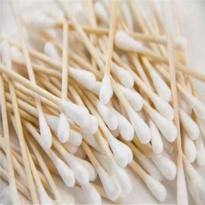 Hisopos de Algodón Natural, Palitos de Limpieza de Doble Extremo de Bambú y Algodón para el Cuidado de la Piel, Nariz, Rostro y Pestañas - Product Image 2