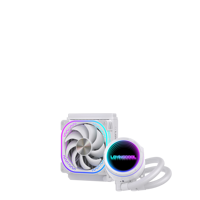 Refroidisseur de processeur de jeu LOVINGCOOL, solution AIO, 3 broches, RGB automatique, sans pilote, éclairage ARGB, roulement à billes, Abyss multicouche infini