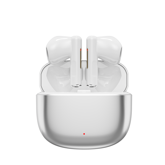 Metal Texture Zinc Alloy Earphones TWS Semi-in-ear Stereo Wireless Earphone Waterproof Stereo Mini True Earbuds