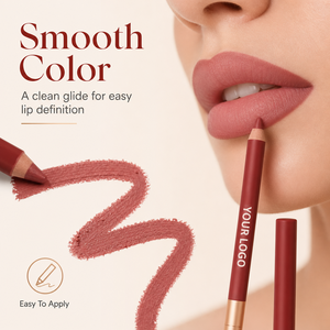 <span class=keywords><strong>Crayon</strong></span> à lèvres waterproof naturel 26 couleurs, marque privée, pour maquillage quotidien, effet repulpant - Product Image 4