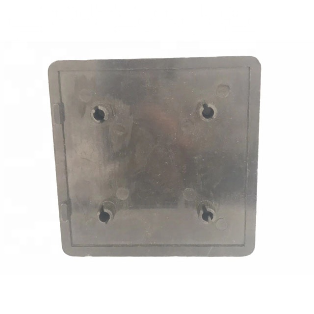 Пластиковый нейлоновый Большой Размер 8080 алюминиевый экструзионный профиль t-образный Слот Квадратная Крышка