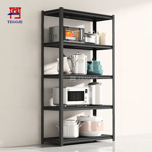 창고용 철제 목재 선반 유닛용 5 단 금속 보관함 부식 방지 스틸 에스테트 (카톤 포장 포함) - Product Image 4