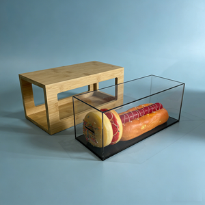 Custom Design Acrylic <b>Bakery</b> Display <b>Box</b> Window Easy Assembly for Fruits Holder - Product Image 4