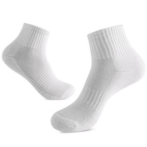Calcetines deportivos de compresión para correr Calcetines de bádminton atléticos de tobillo de algodón para mujer Corte bajo con soporte de arco - Product Image 4
