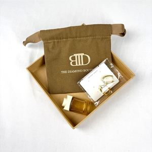 High Quality Custom Organic Cotton <b>Drawstring</b> <b>Pouch</b> Bag Dust Cotton Gift Jewelry Packaging Bag Storage Gift Bag for Party Favor - Product Image 6