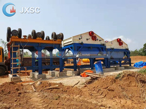 Tùy chỉnh công suất quy mô lớn 250 tấn mỗi giờ phù sa vàng trommel Rửa Nhà Máy chế biến ở Ghana - Product Image 5