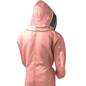 Traje de Apicultura OEM de Alta Calidad, Transpirable, de Tela de Algodón, Talla Grande, Ropa de Trabajo de Seguridad, Colores y Logotipo Personalizables - Product Image 5