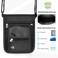 Dompet Leher Ultra Tipis Ringan Modis Bahan Poliester 4 Inci untuk Perjalanan, Hiasan Rantai, Logo Kustom, Portabel, Anti RFID
