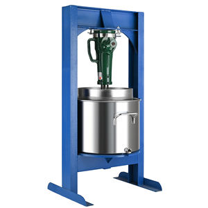 Presse-fruits manuelle hydraulique en acier inoxydable 18L, extracteur de jus à froid de type vérin - Product Image 6