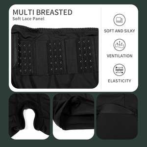 Pantalones TOPMELON D628 con nueve filas de correas ajustables, con esponja en la entrepierna, cintura y caderas, para moldear el abdomen y el cuerpo - Product Image 5
