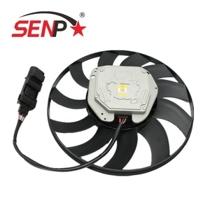Para Senp, nueva oferta, ventilador de radiador de refrigeración eléctrico, 12V, piezas de coche de <span class=keywords><strong>segunda</strong></span> <span class=keywords><strong>mano</strong></span> para 2017 A8/S8 Quattro 2003-2010 OEM 4E0 959 455 H - Product Image 3