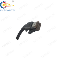 Adaptateur marron 4 broches vers prise USB, câbles de charge et de données, faisceau de câblage USB d'extension pour autoradios Nissan X-Trail et Toyota