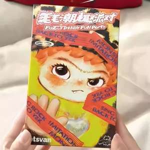 WAKUKU Waku Kuku Fluffy Fun Party Series Boîte aveugle Waku Kuku Figurine Peluche Poupée - Product Image 6