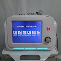 Endo Cilt Germe Sıkılaştırma 980 Damar Temizleme Tırnak Mantarı Tedavisi 6'sı 1 Arada Masaj Güzellik Makinesi