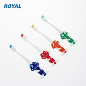 Cepillo de dientes de plástico con forma de animal para niños de estilo clásico, cepillo de dientes de plástico con logotipo Oem - Product Image 6