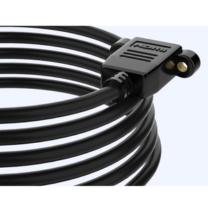 Cable de Video de Alta Velocidad de 90 Grados, Panel Hembra <span class=keywords><strong>a</strong></span> <span class=keywords><strong>Mini</strong></span> Macho, 1.4v 2.0v 4K 30Hz/60Hz, Cable de PVC con Tornillo para Micrófono de Computadora - Product Image 5