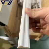 Plinthes en PS blanc pour l'intérieur de la maison, nouvelle conception de l'usine VELL OEM, haute qualité, installation facile